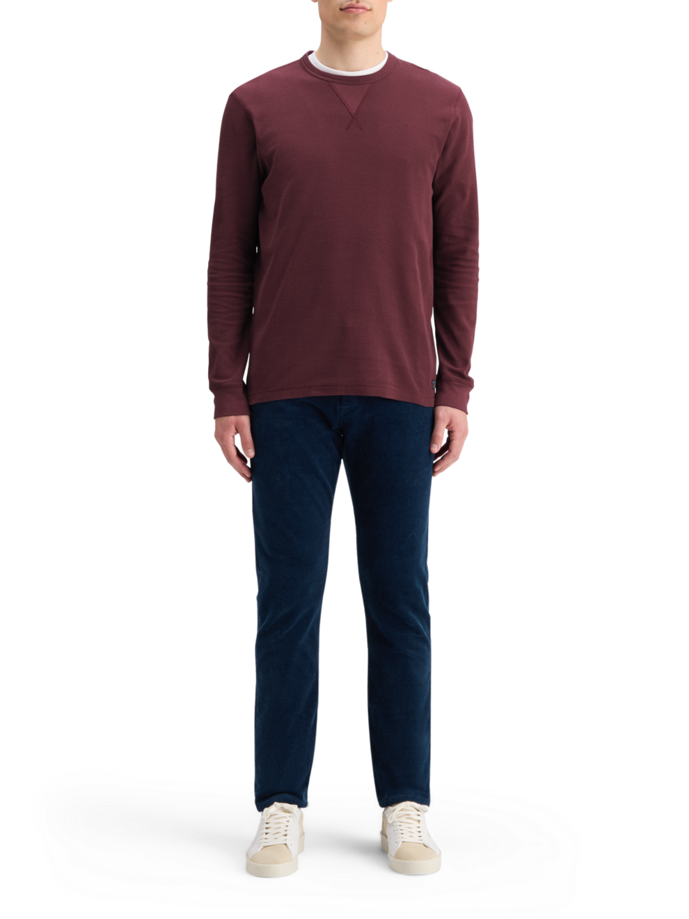 WAFFLE T-SHIRT LS