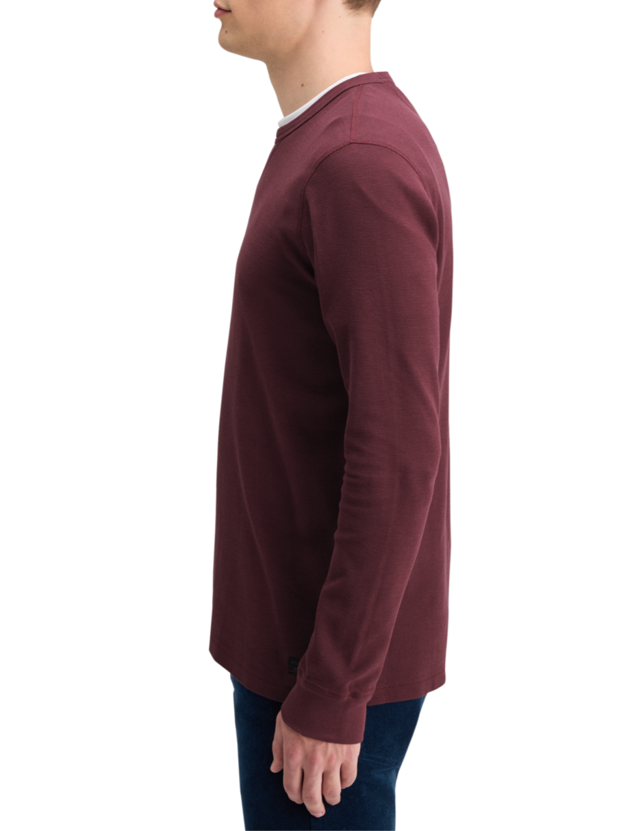 WAFFLE T-SHIRT LS