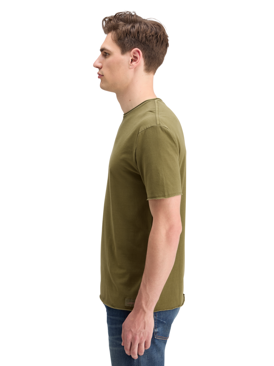 RAW EDGE GARMENT DYE T-SHIRT