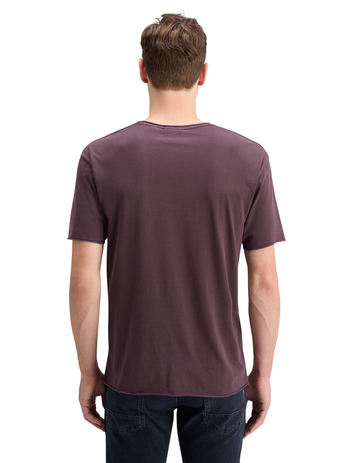 RAW EDGE GARMENT DYE T-SHIRT