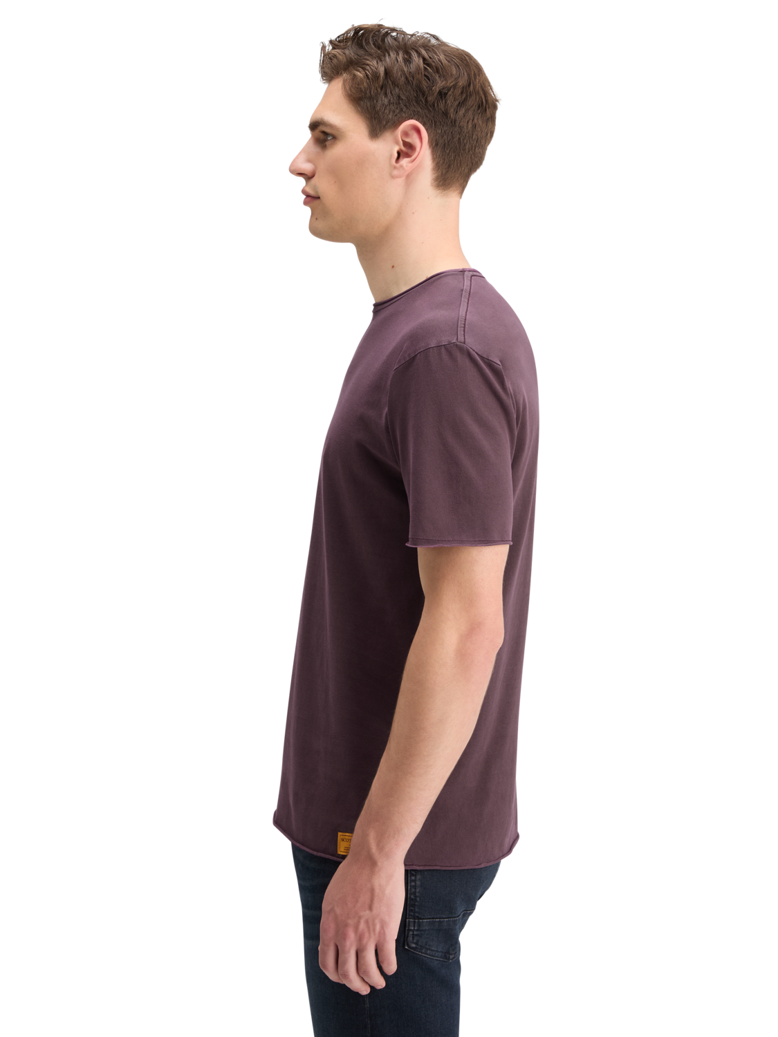 RAW EDGE GARMENT DYE T-SHIRT