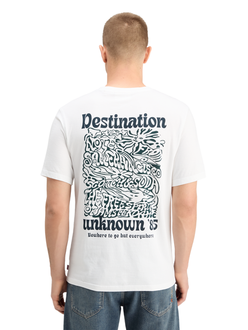 REGULAR FIT FRONT BACK ARTWORK T-SHIRT