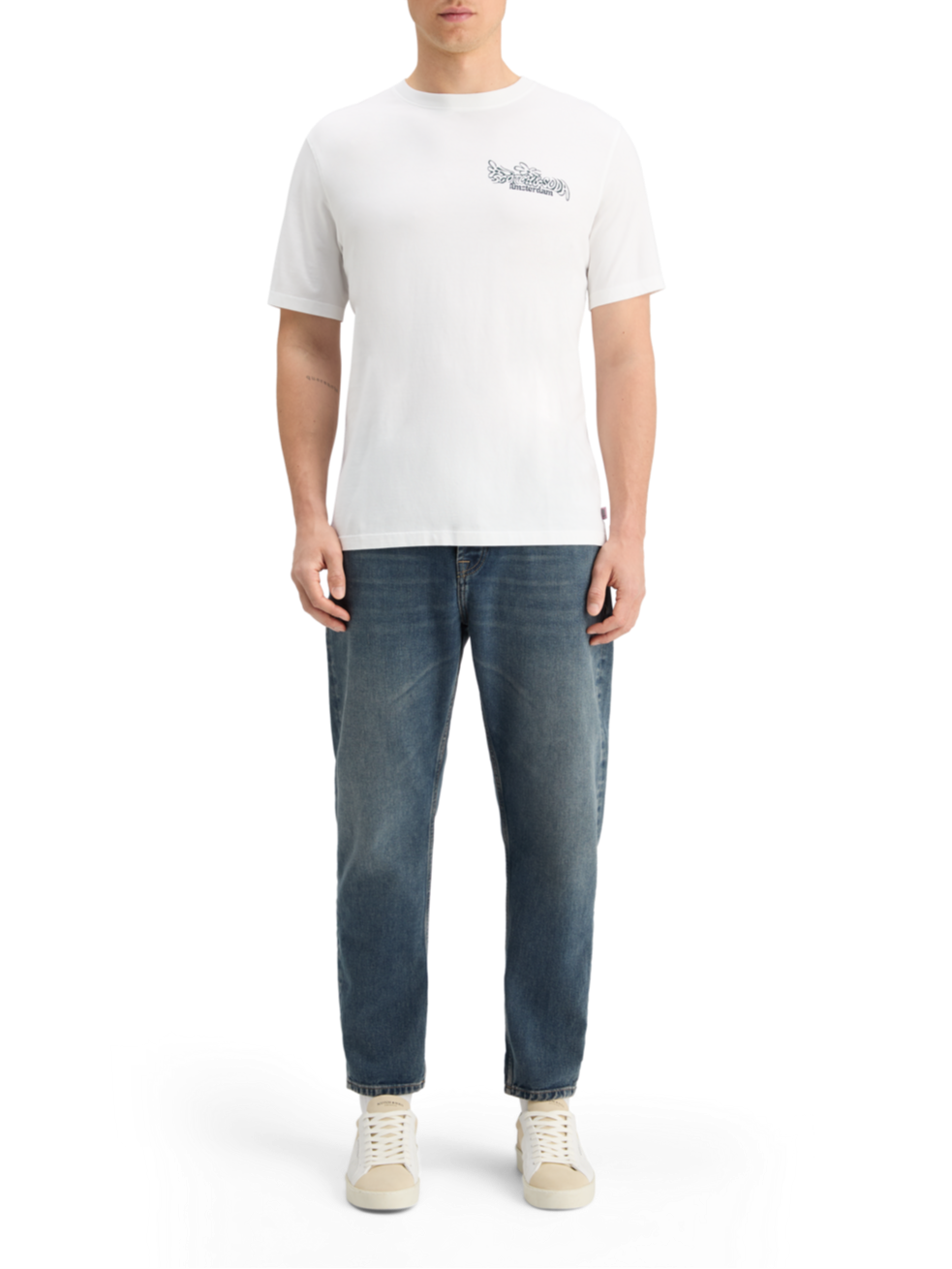 REGULAR FIT FRONT BACK ARTWORK T-SHIRT