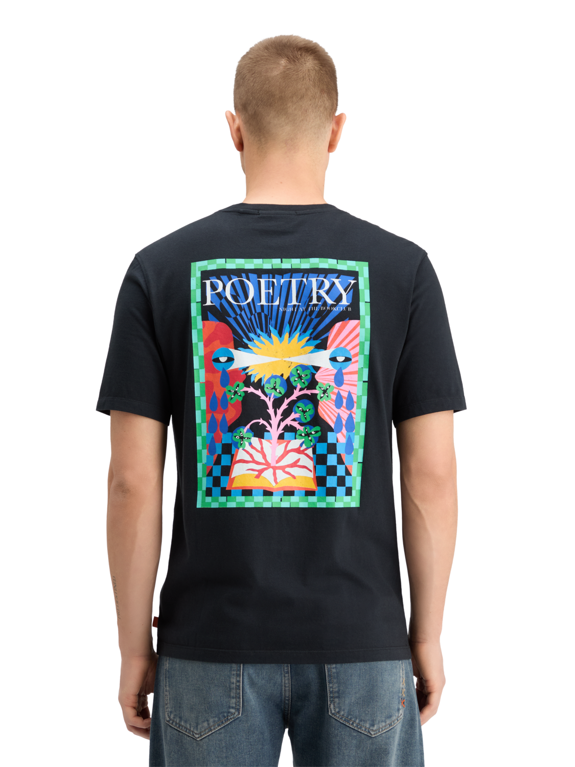 REGULAR FIT FRONT BACK ARTWORK T-SHIRT
