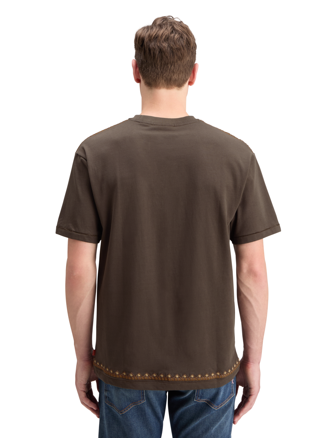 RELAXED FIT EMBROIDERY T-SHIRT