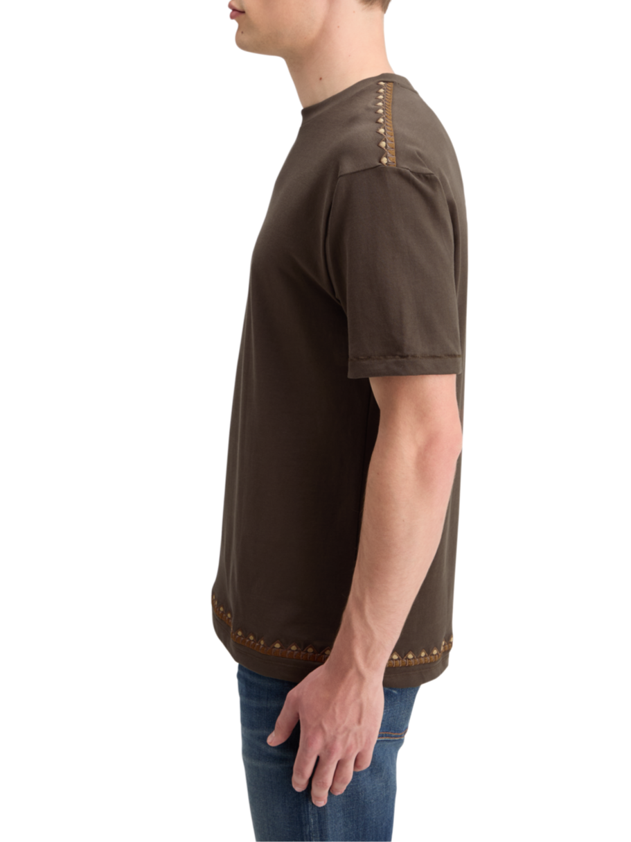 RELAXED FIT EMBROIDERY T-SHIRT