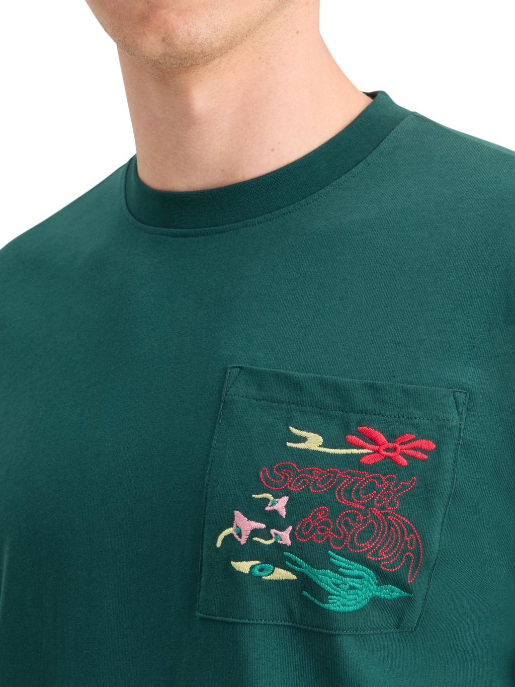 RELAXED FIT POCKET T-SHIRT
