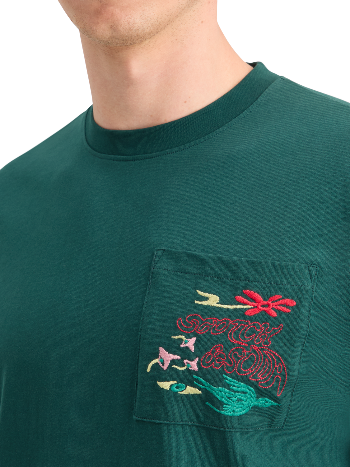 RELAXED FIT POCKET T-SHIRT