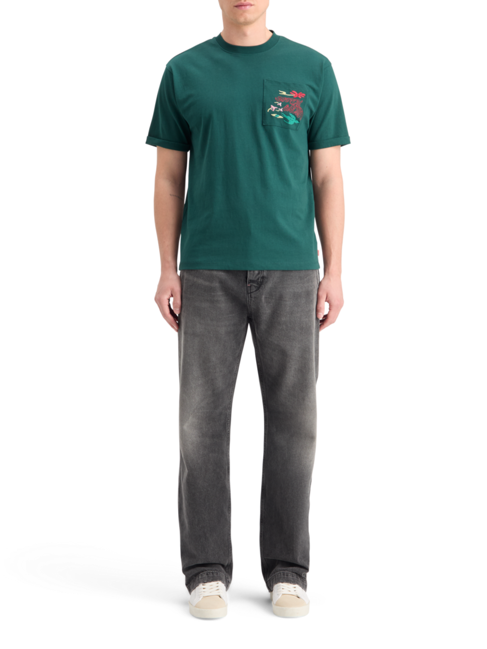 RELAXED FIT POCKET T-SHIRT