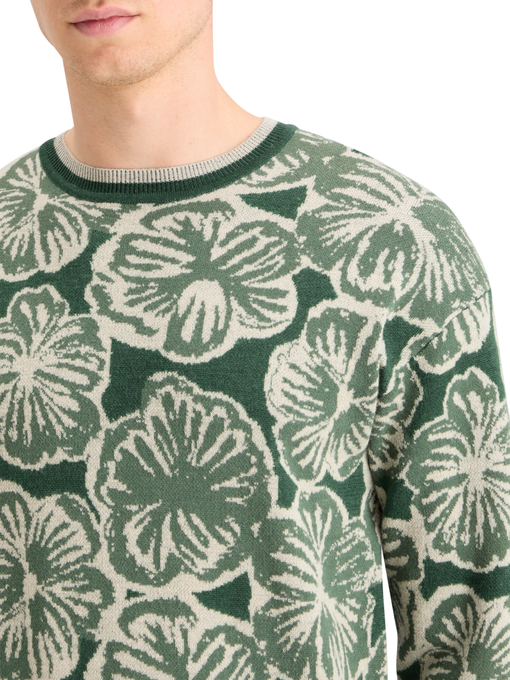 JACQUARD REGULAR FIT SWEATER