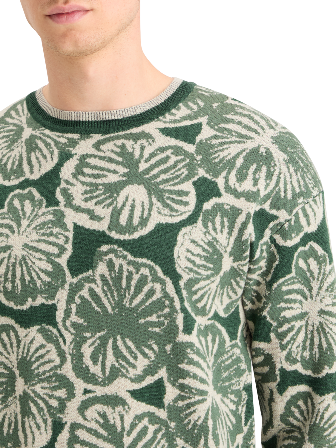 JACQUARD REGULAR FIT SWEATER