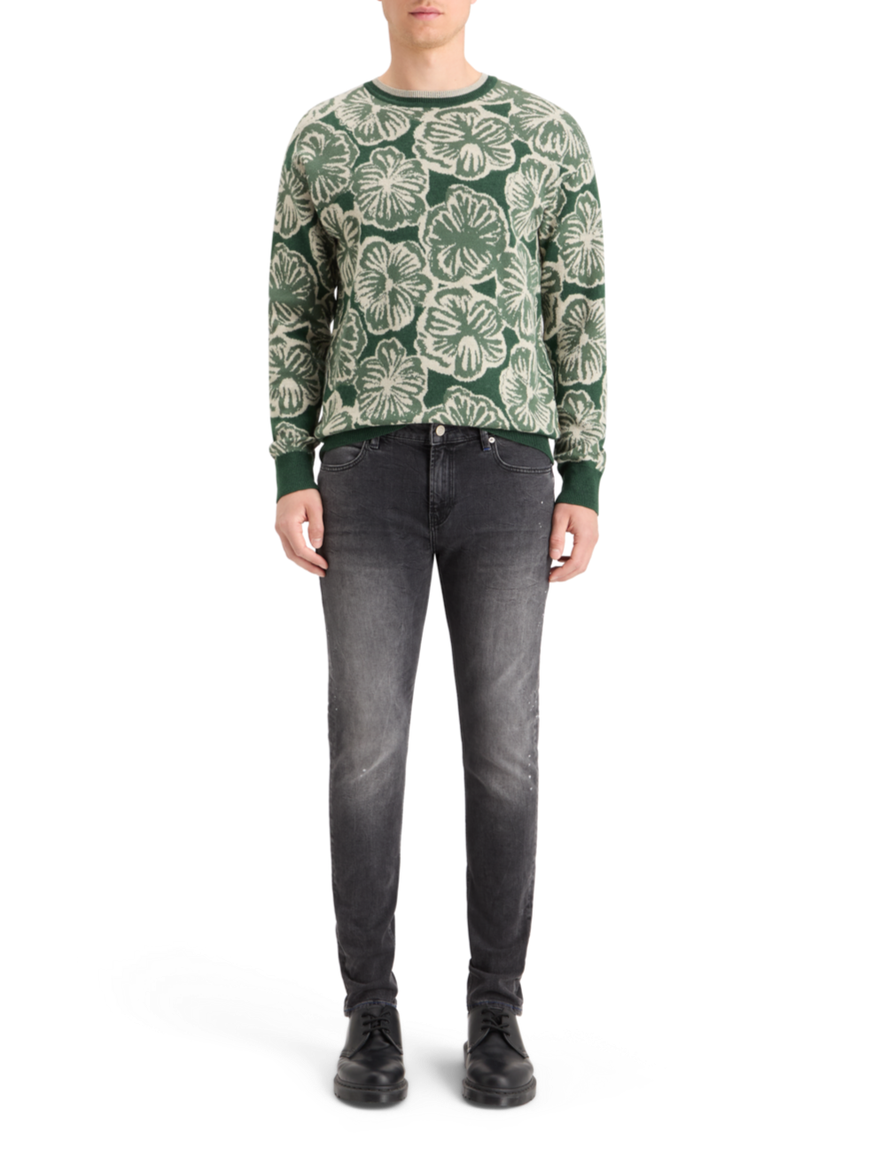 JACQUARD REGULAR FIT SWEATER