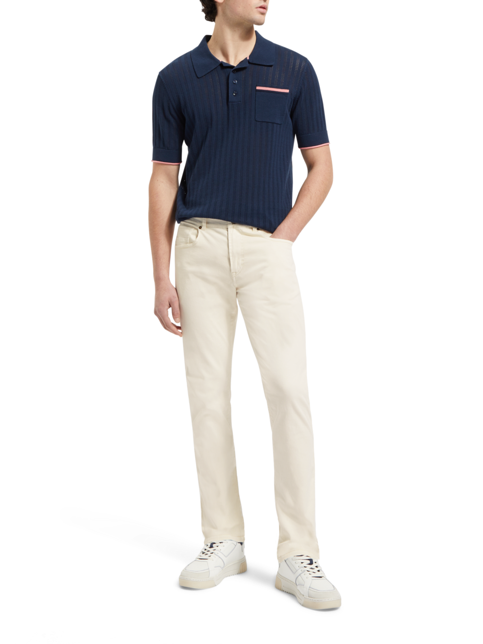 RALSTON - REGULAR SLIM FIT 5-POCKET PANTS
