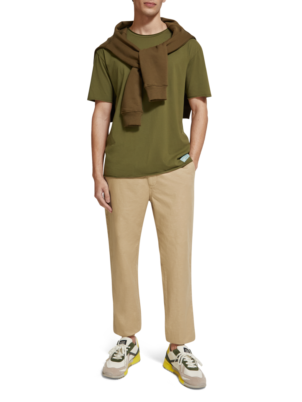 SEASONAL - GARMENT-DYED JOGGER CHINO