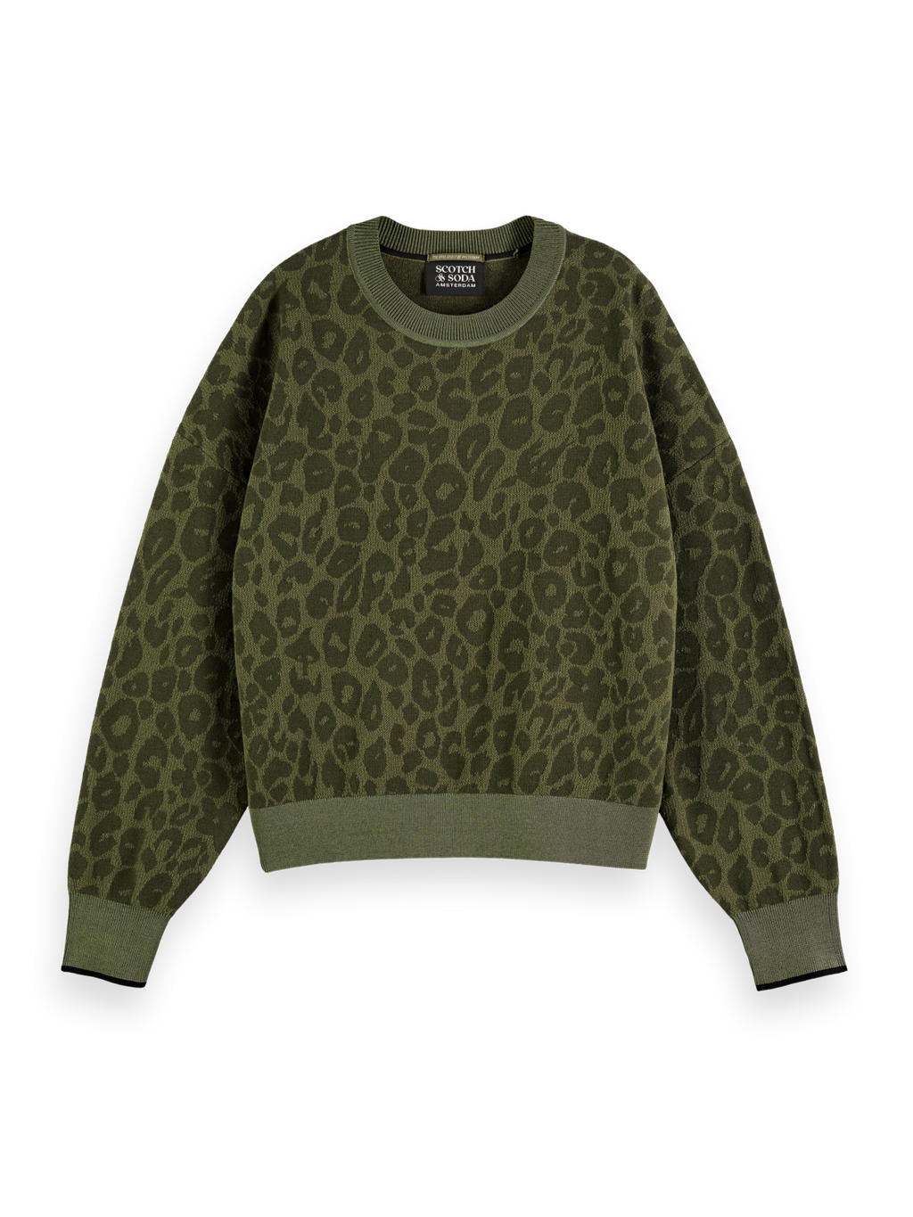 JACQUARD RELAXED PULLOVER
