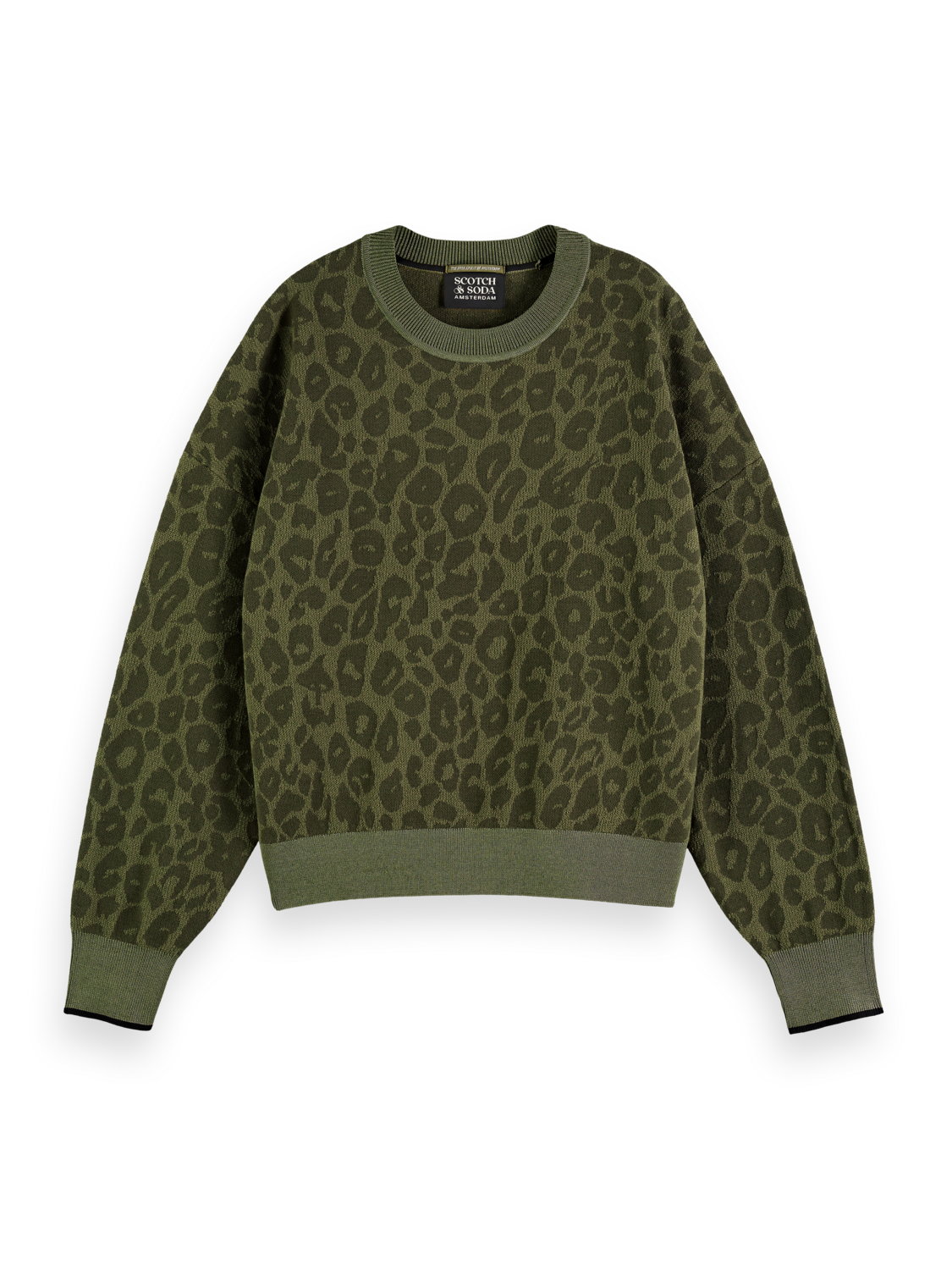 JACQUARD RELAXED PULLOVER