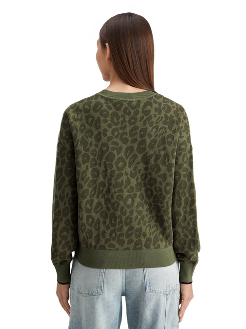 JACQUARD RELAXED PULLOVER