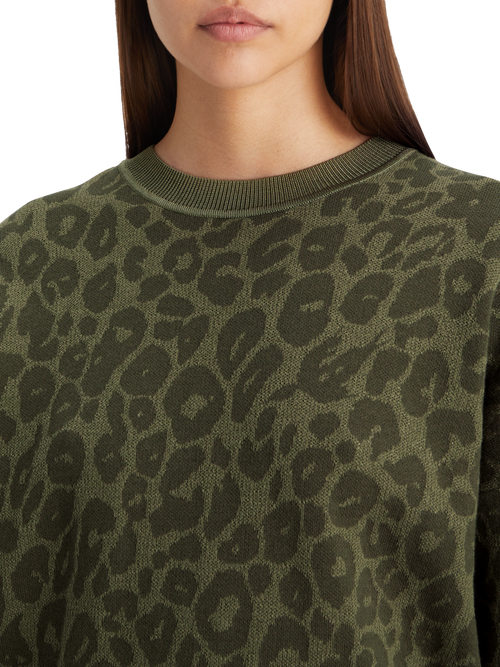 JACQUARD RELAXED PULLOVER