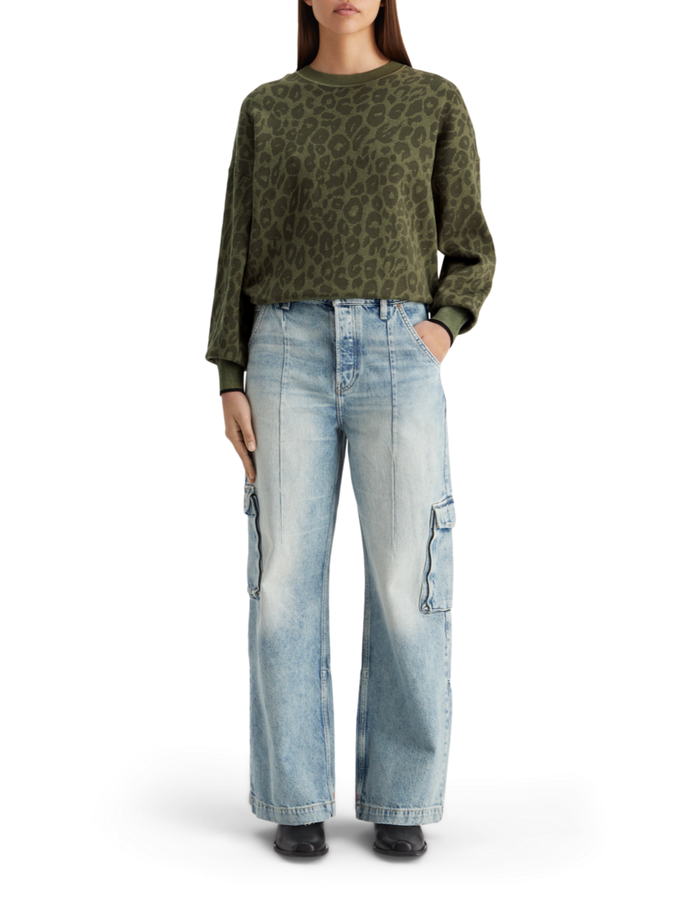 JACQUARD RELAXED PULLOVER