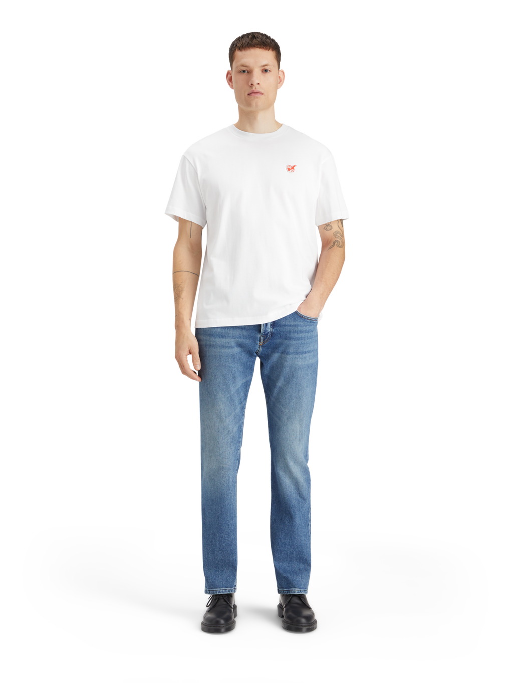 CORE THE ZEE STRAIGHT FIT JEANS   BLUE MOVES