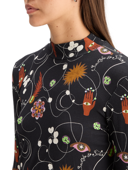 AOP PRINTED LONG SLEEVE T-SHIRT