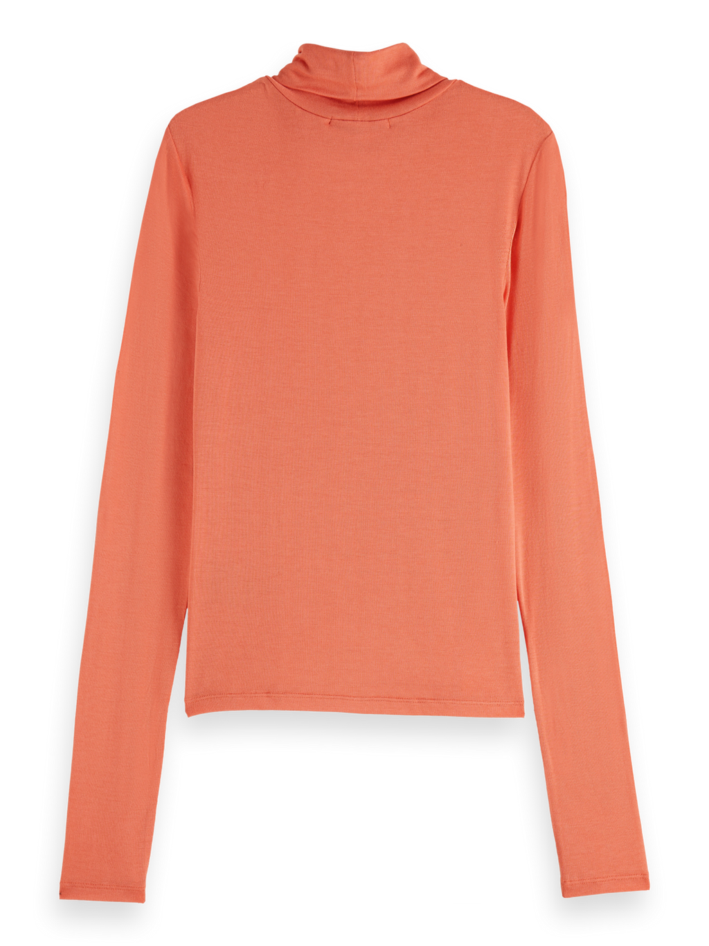 ROLL UP NECK LONG SLEEVE T-SHIRT