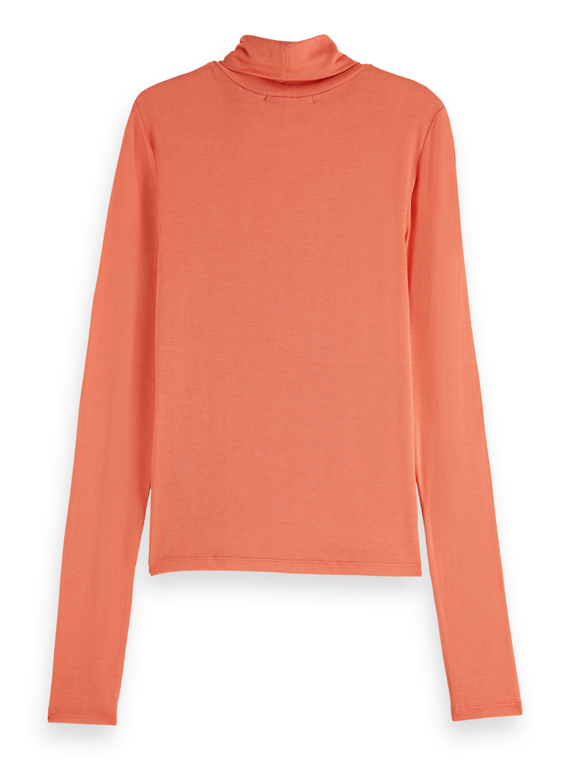 ROLL UP NECK LONG SLEEVE T-SHIRT