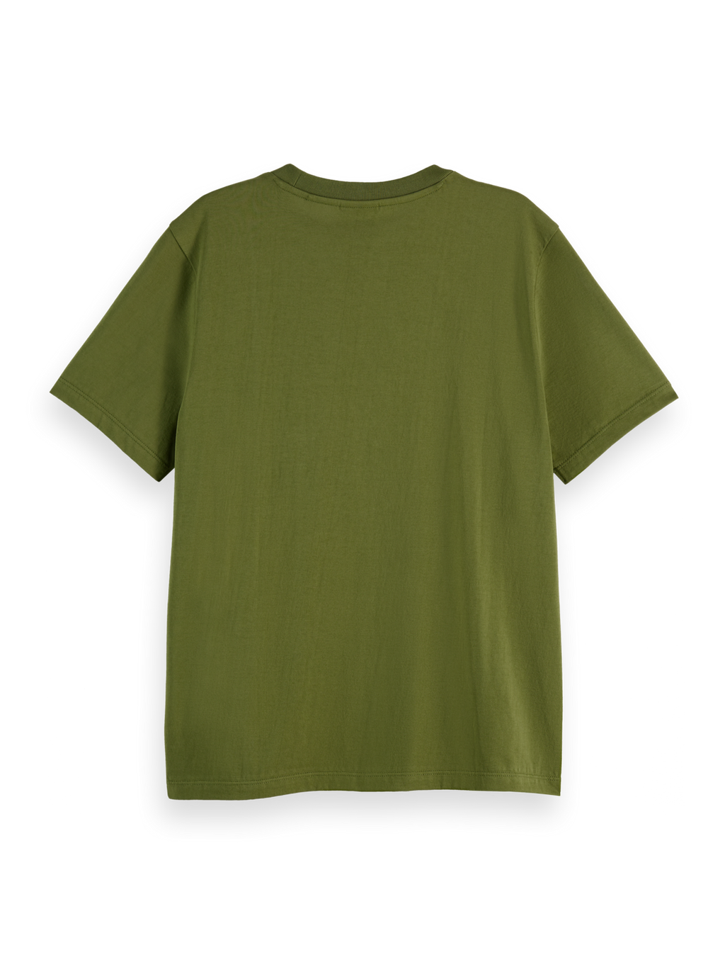REGULAR FIT T-SHIRT WITH SMALL CHEST ARTWORK