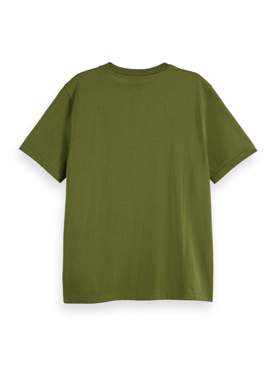 REGULAR FIT T-SHIRT WITH SMALL CHEST ARTWORK