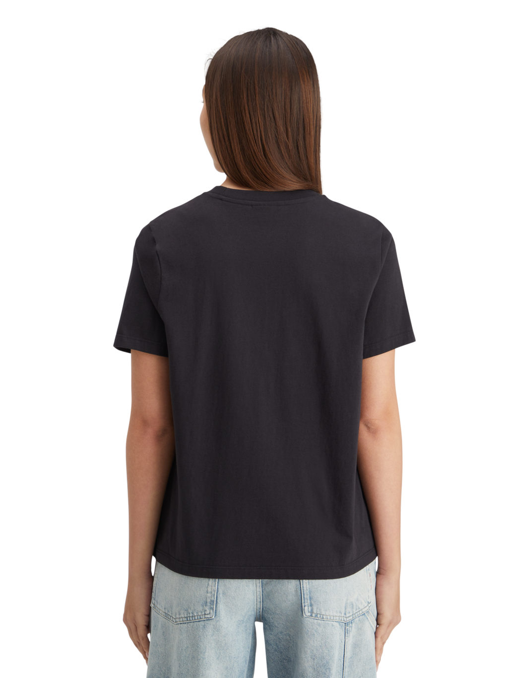 REGULAR FIT T-SHIRT WITH SMALL CHEST ARTWORK