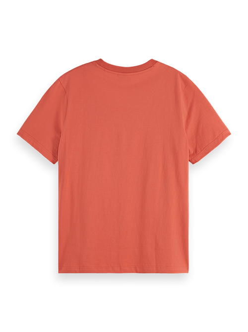 REGULAR FIT T-SHIRT WITH SMALL CHEST ARTWORK