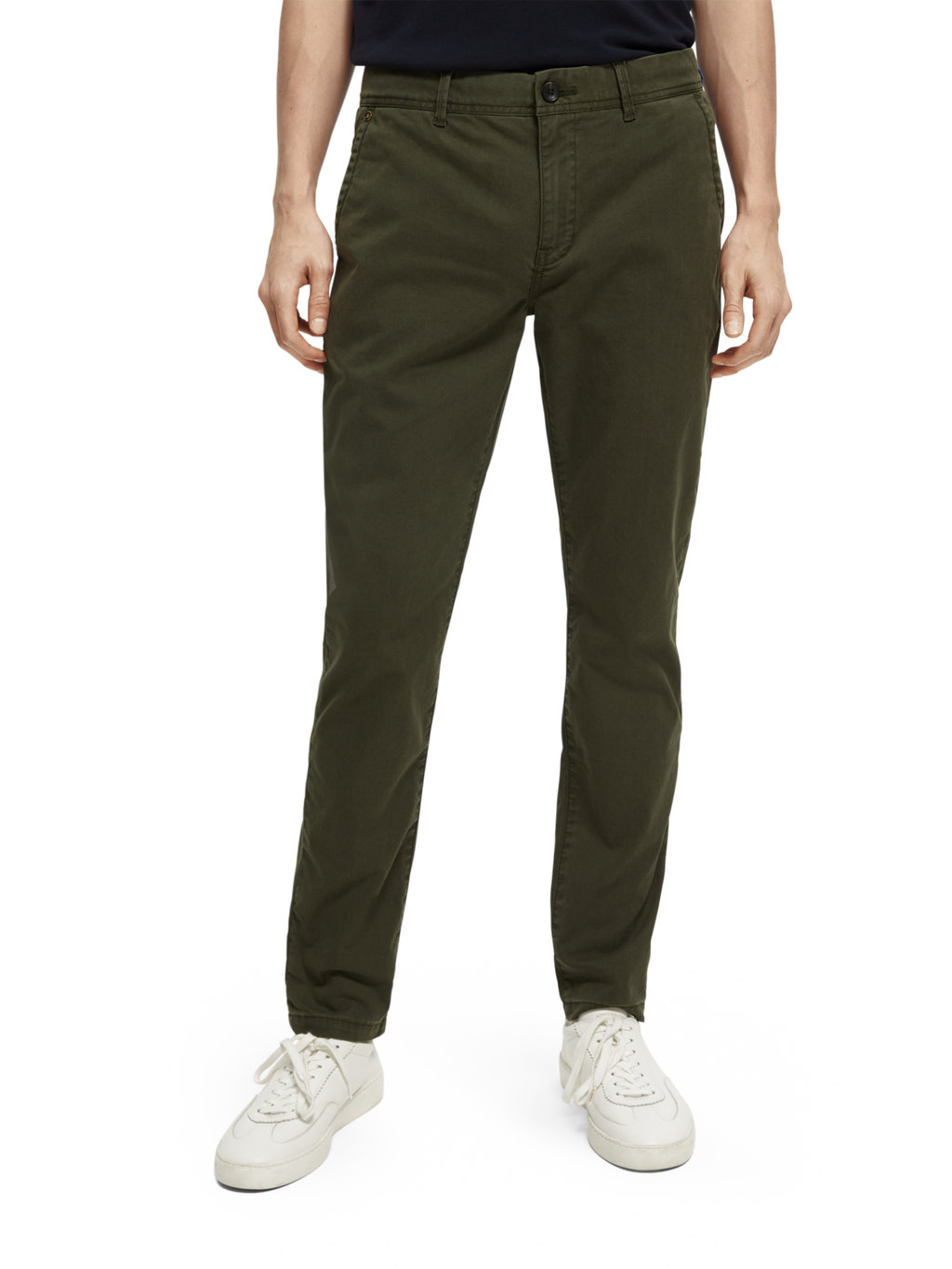 ESSENTIALS - STUART REGULAR SLIM-FIT CHINO