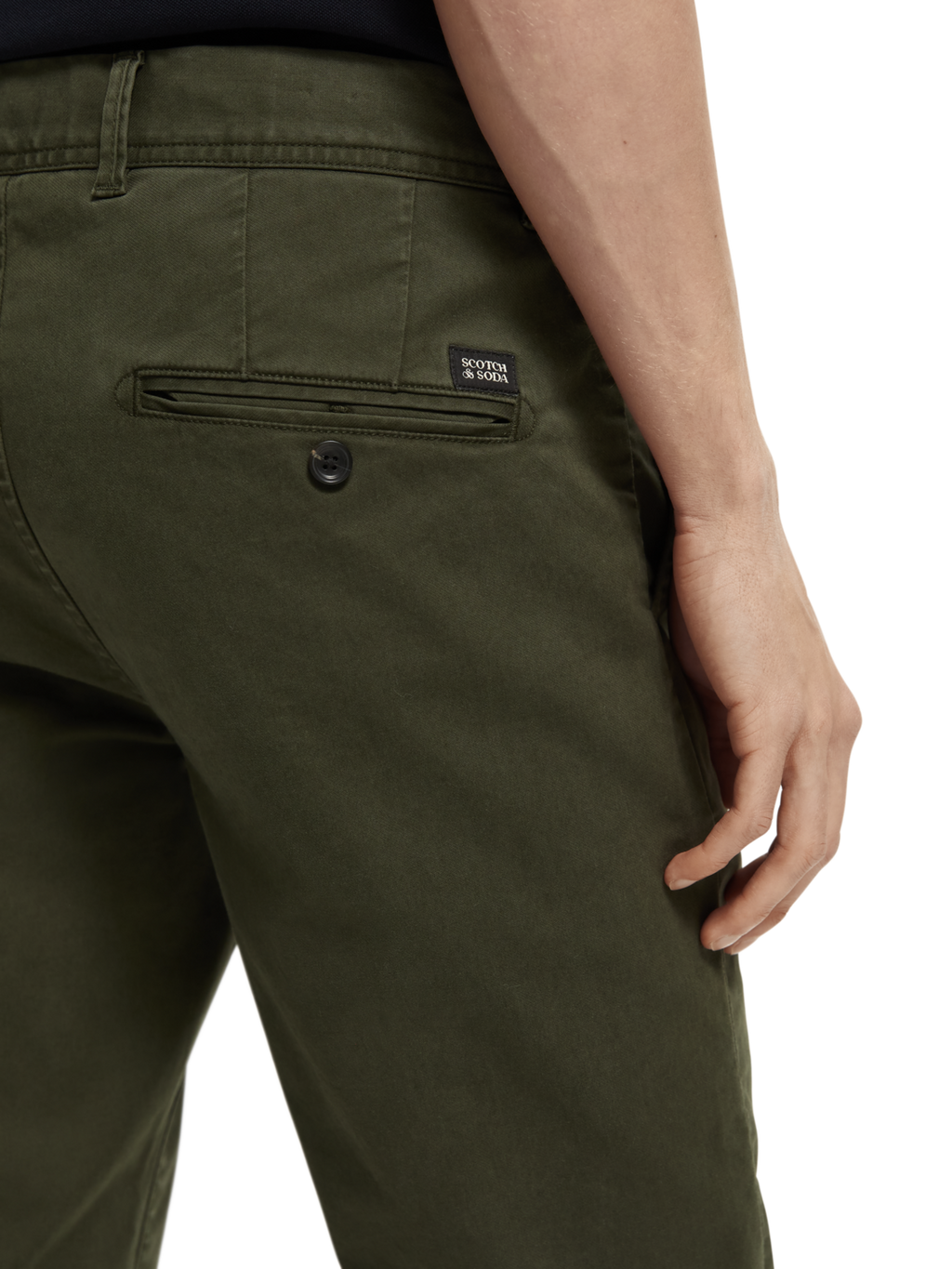ESSENTIALS - STUART REGULAR SLIM-FIT CHINO