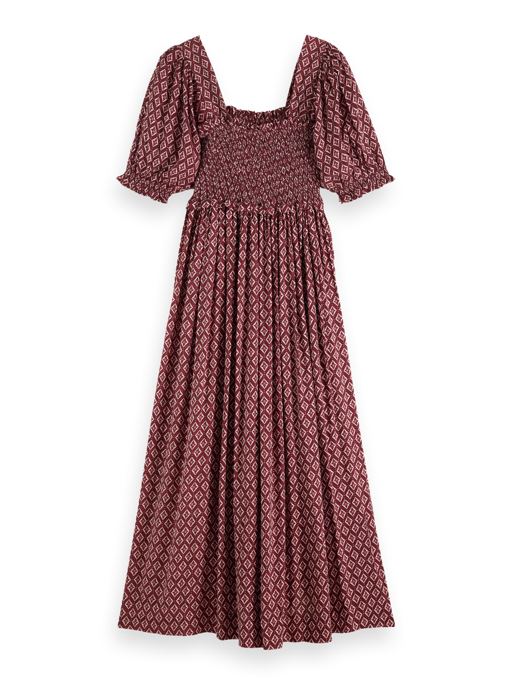 MAXI DRESS WITH SMOCK