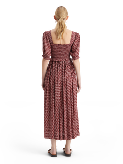 MAXI DRESS WITH SMOCK