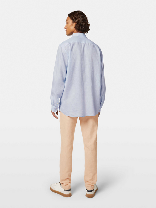 CORE - LINEN SHIRT LS BUTTON-DOWN
