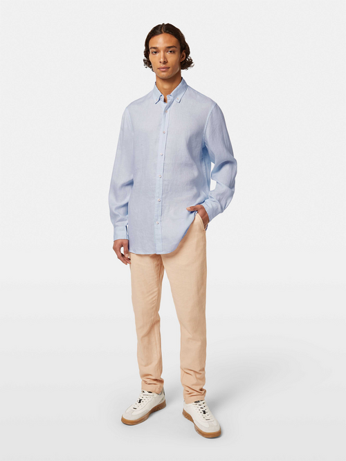 CORE - LINEN SHIRT LS BUTTON-DOWN