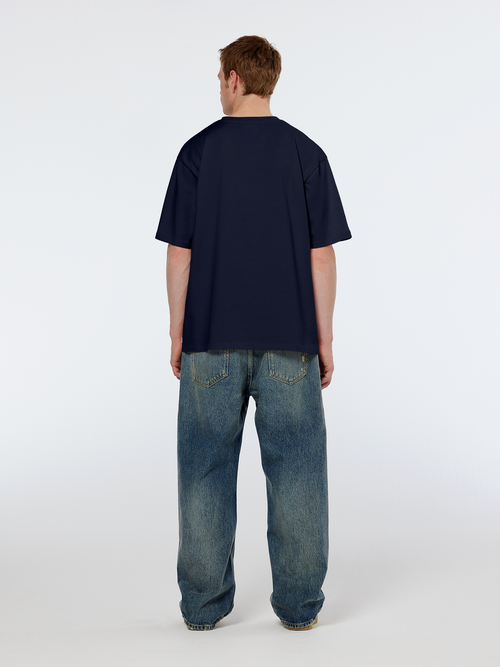 Core - T-shirt met losse pasvorm en 3 kruisen