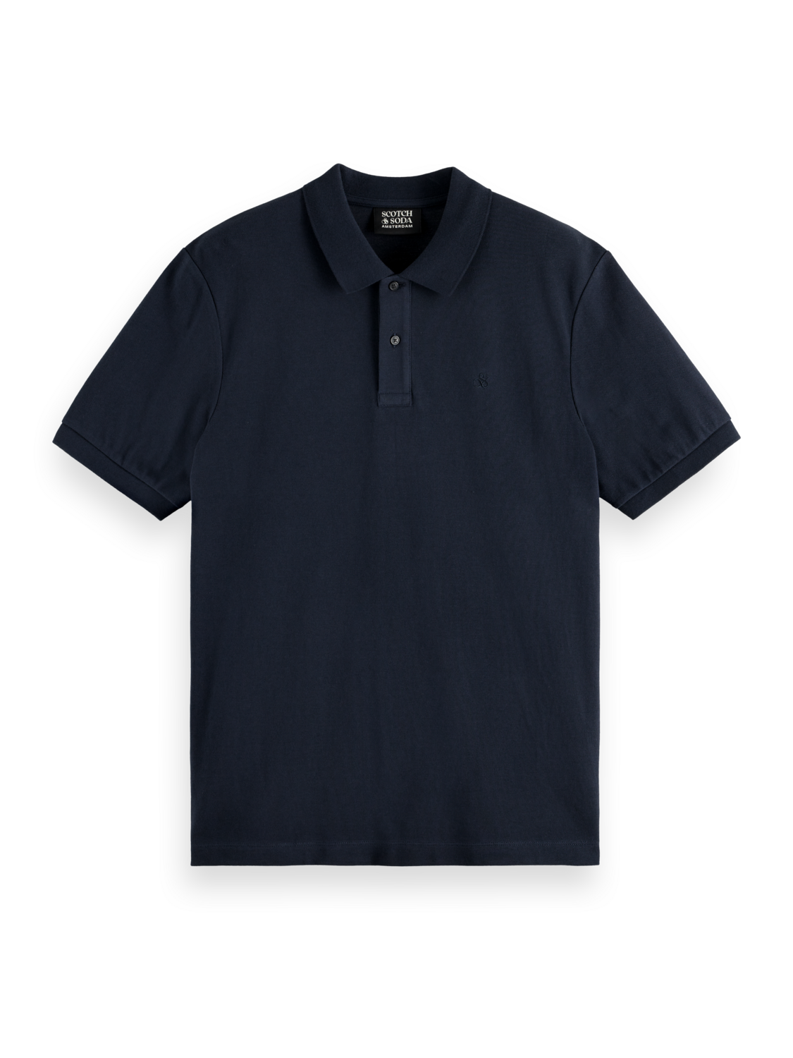 Essentials LOGO PIQUE POLO - NIGHT