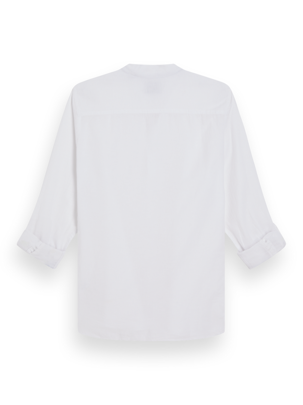 REGULAR FIT COTTON LINEN SHIRT