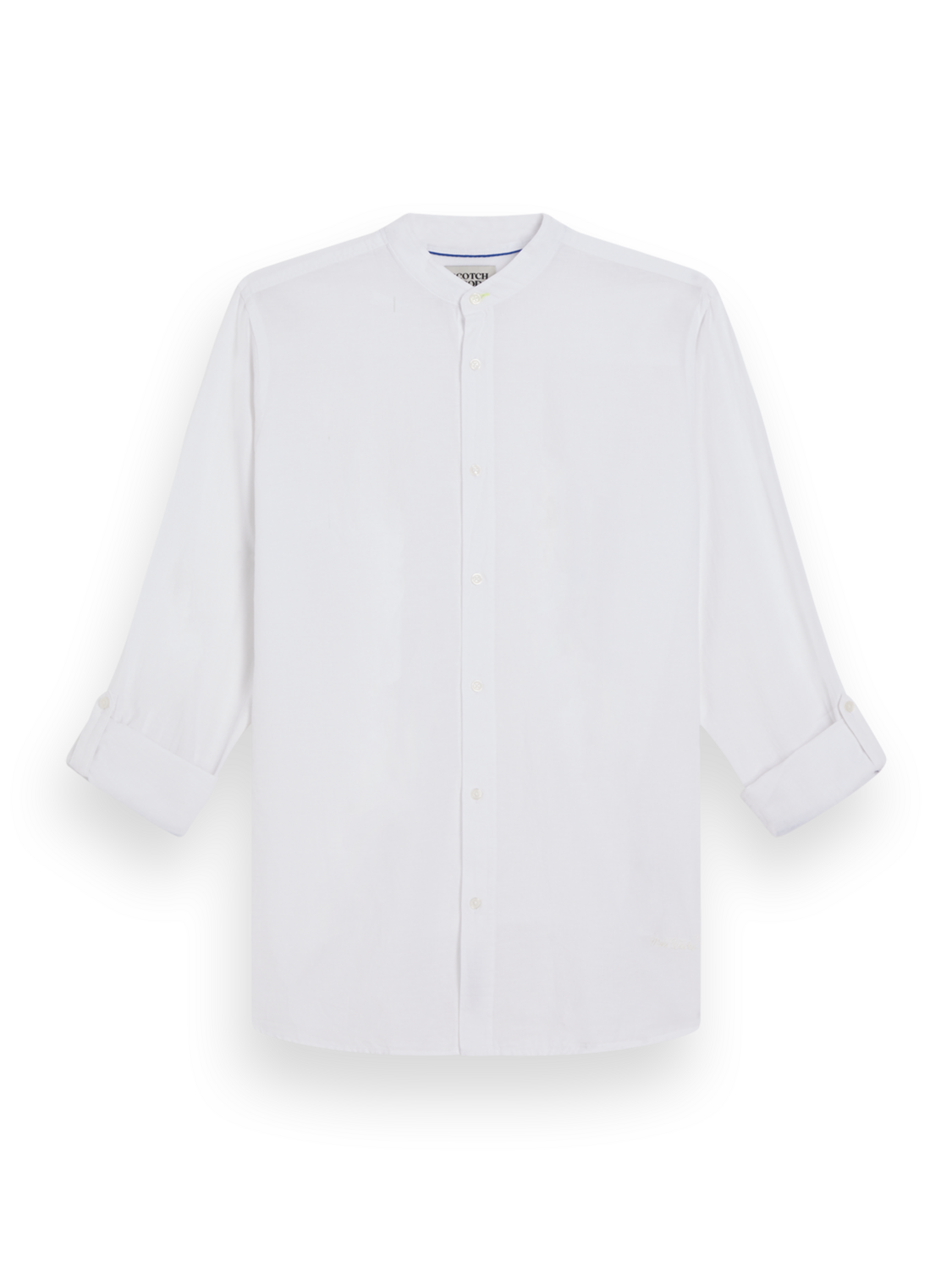 REGULAR FIT COTTON LINEN SHIRT