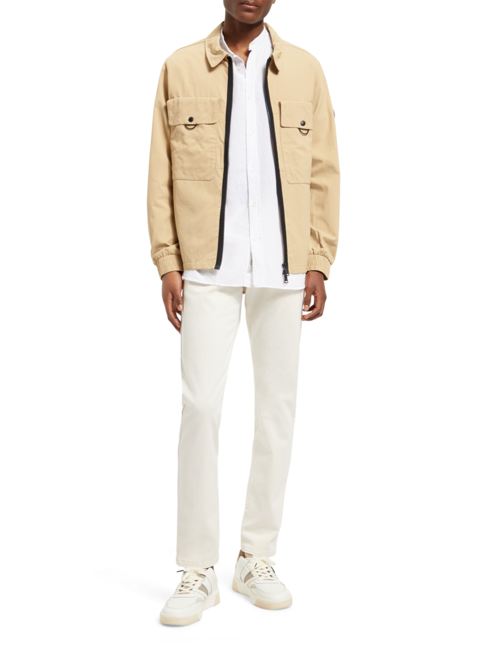 REGULAR FIT COTTON LINEN SHIRT