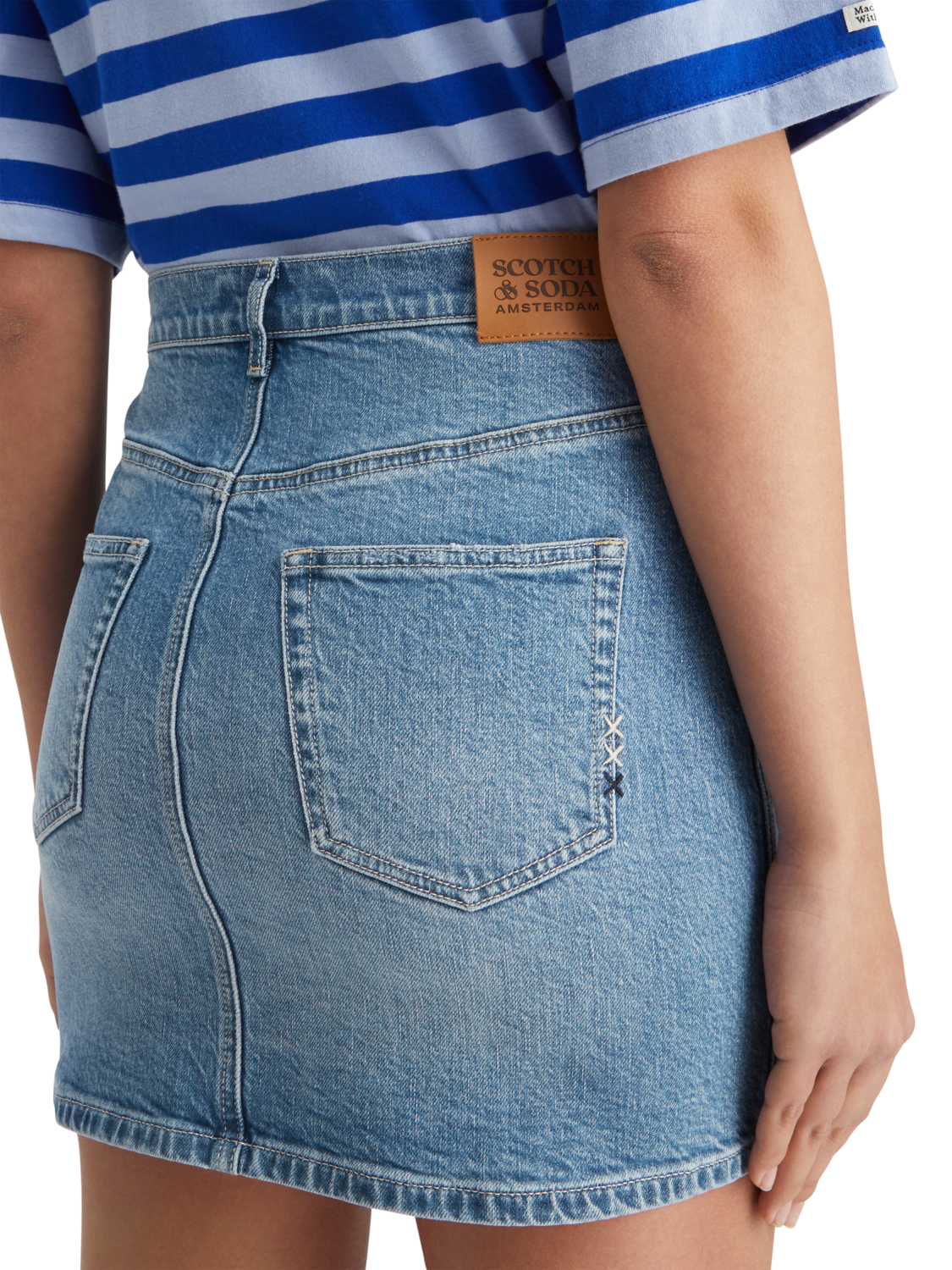 EASY 5 POCKET DENIM SKIRT - DREAMCATCHER