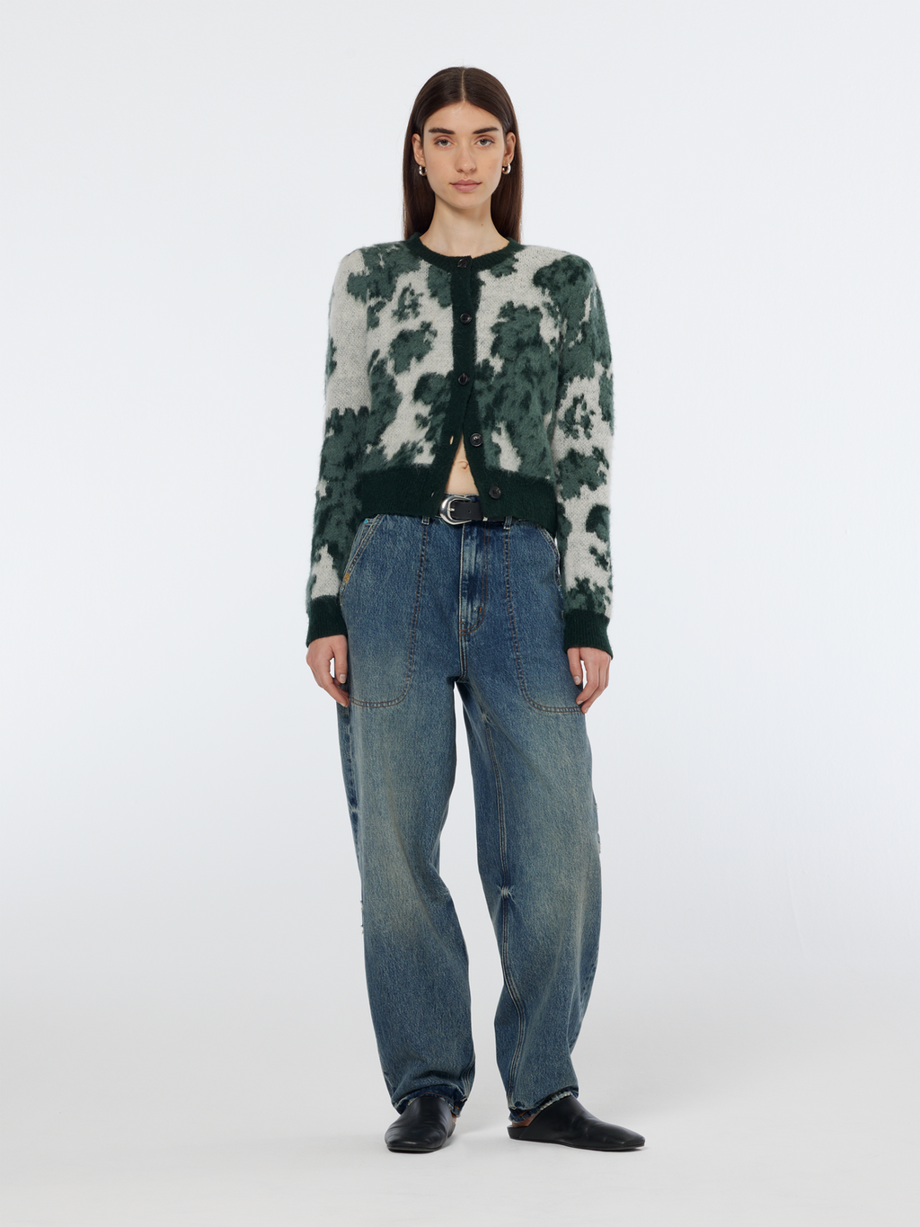 Jacquard cardigan