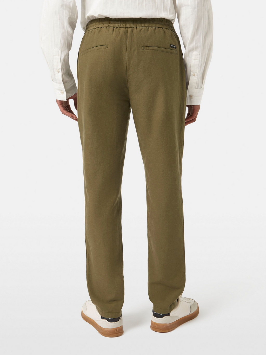 Seasonal core - Warren cotton linen straight jogger