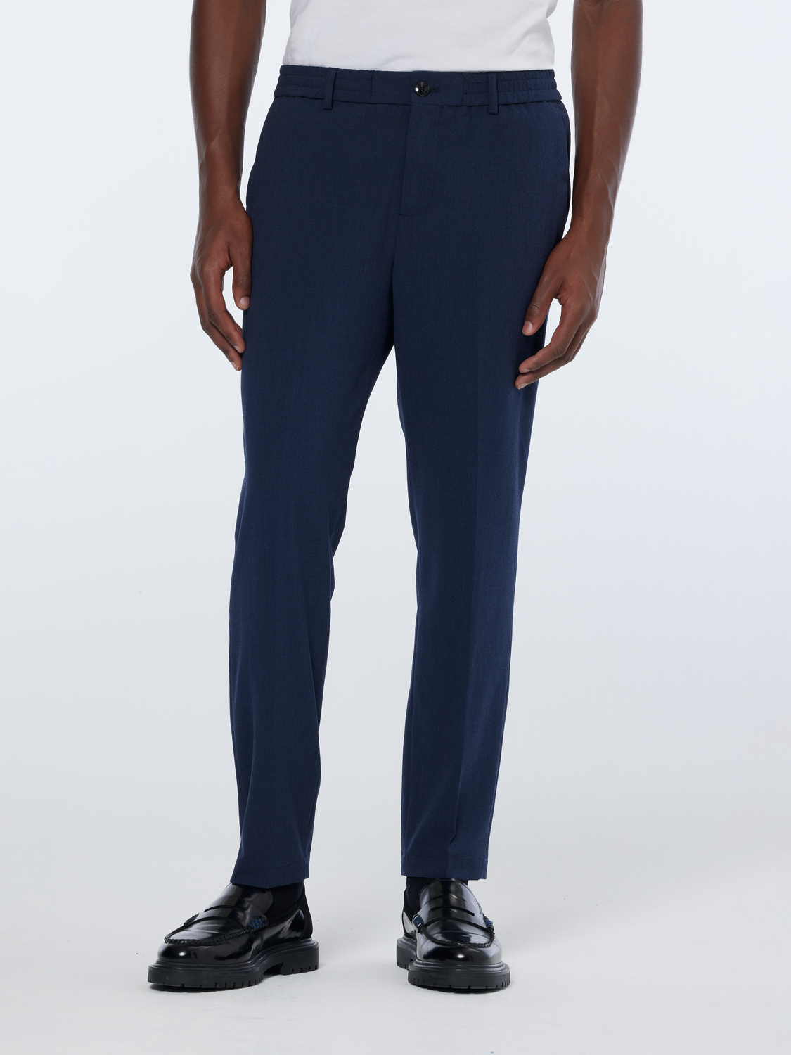 Finch Seersucker check jogger