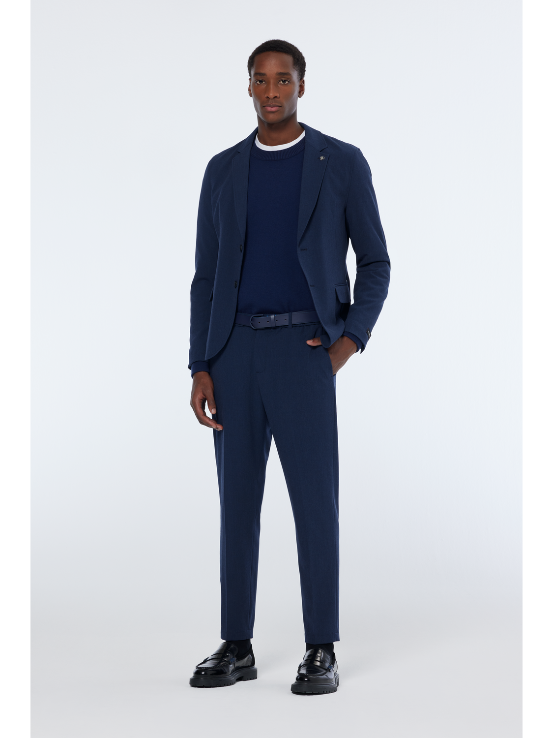 Finch Seersucker check jogger