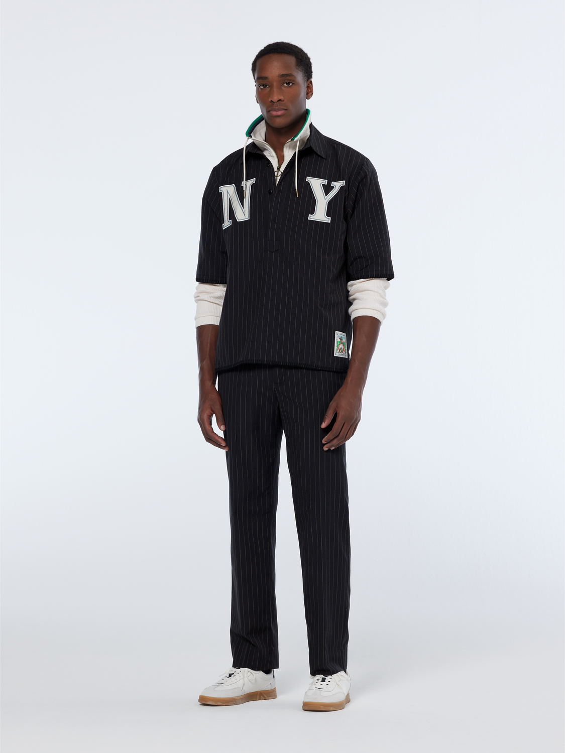 Otis Straight tailored pinstripe chino