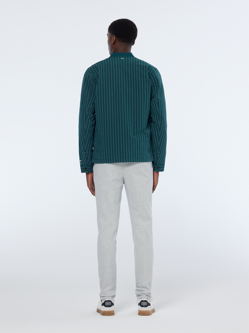 Mott - tailored jersey yarn-dyed chino