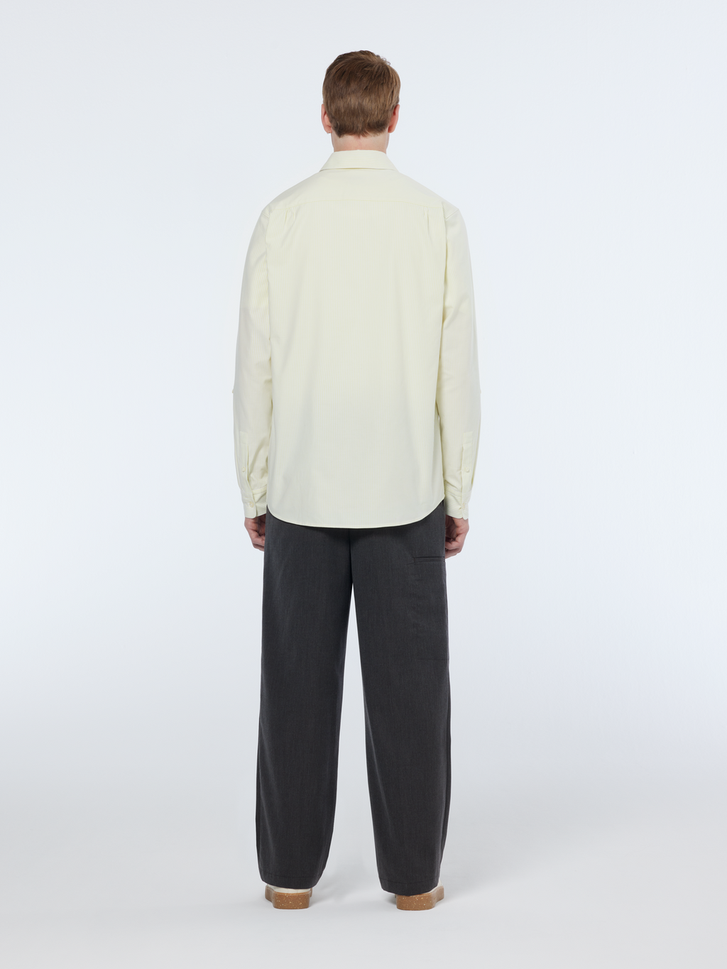 regular stripe oxford shirt